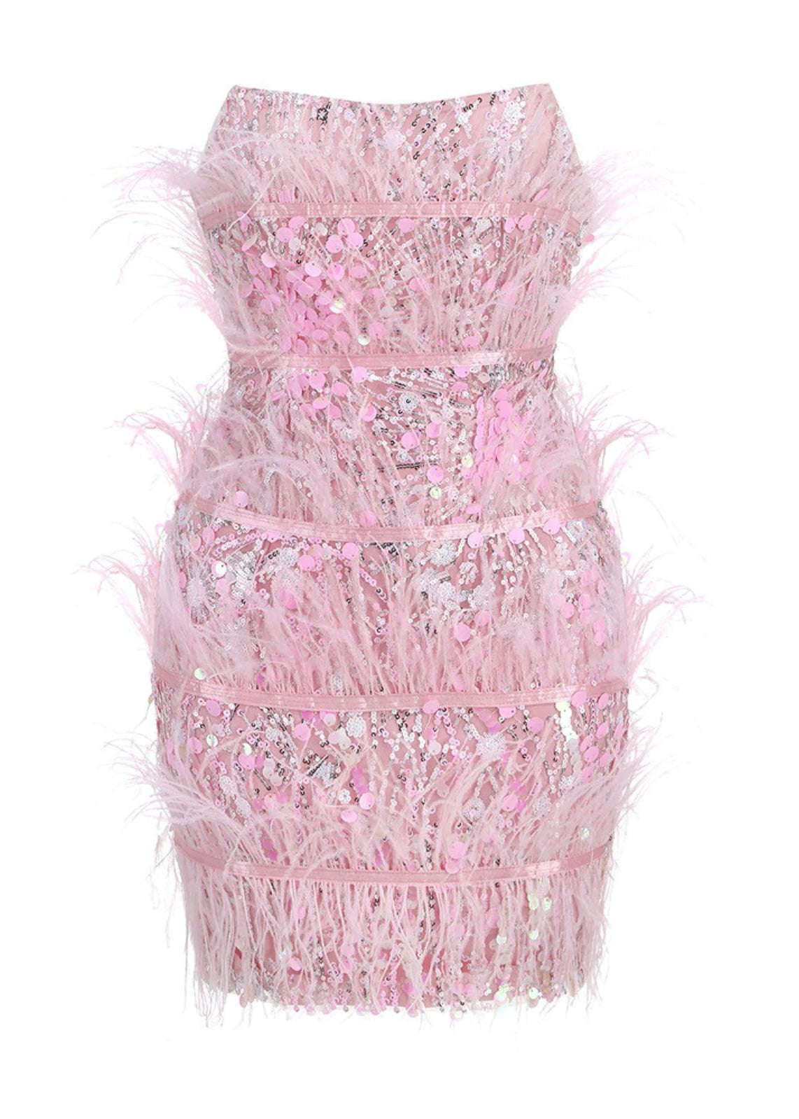 Rosé Mini Dress